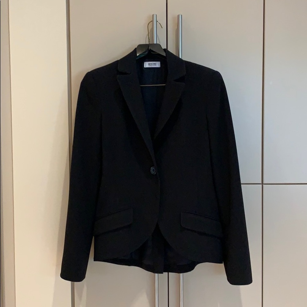Moschino black jacket